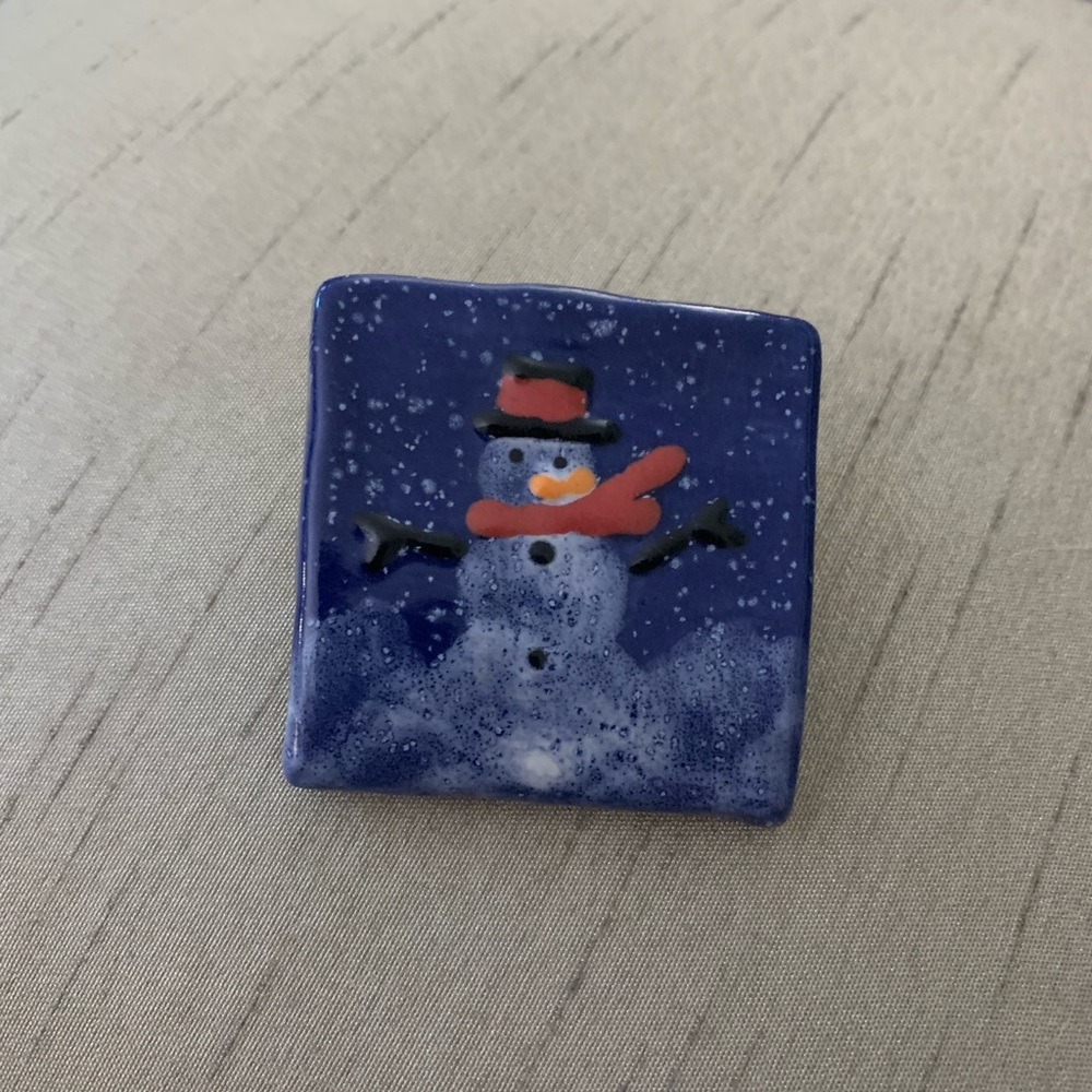 Snowman Pendant
